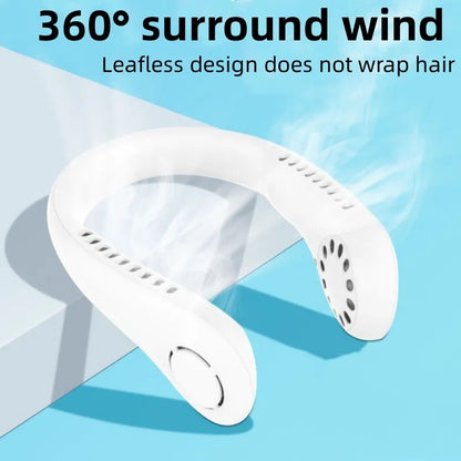 Portable Neck Fan USB Rechargeable