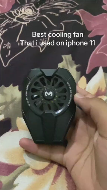 Memo DLA8 Phone Cooler with Real-Time Temperature Display